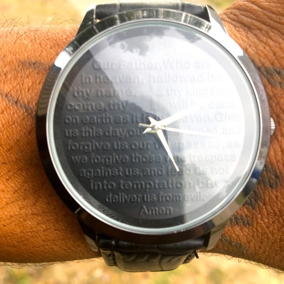 One of a kind watch Lord’s Prayer - Picture 1 of 1